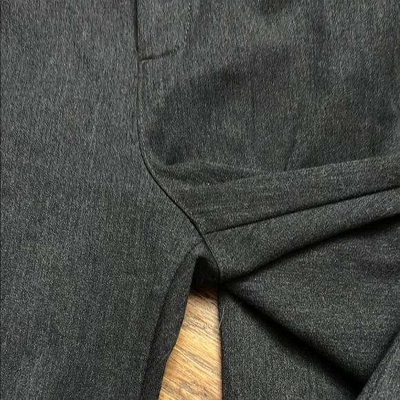 Old Navy High-Rise Pixie Flare Pants - Dark Gray - Picture 2 of 4